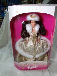 lot 23517 image: 1995 - Winter Fantasy  Barbie  Unopened