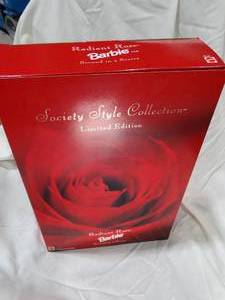 lot 23527 image: 1996 Society Style Limited Ed.  Radiant Rose  Barbie  2nd in a Series  unopened