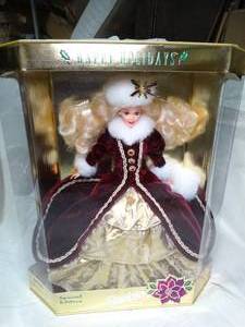 lot 23534 image: 1994 - Happy Holidays  Barbie  Unopened