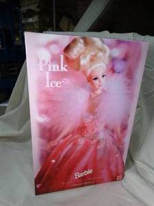 lot 23536 image: 1996  1st in Series  Pink Ice  Barbie  Unopened