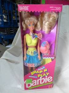 lot 23545 image: 1991 - Snap N Play  Barbie  Unopened