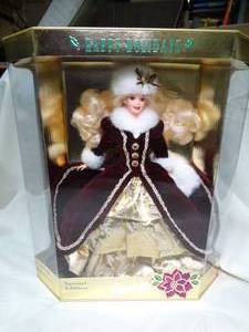 lot 23548 image: 1996 - Happy Holidays  Not Black Barbie  Unopened