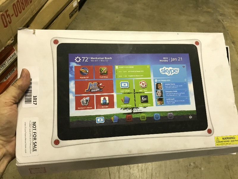 lot 1017 image: NABI XD Tablet Computer
