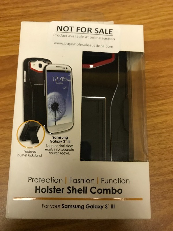 lot 1032 image: Phone HolsterShell combo for Samsung Galaxy S III