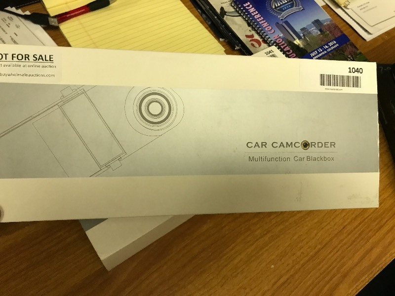 lot 1040 image: HD vehicle camera- Mirror mounted