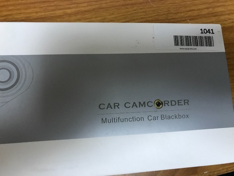 lot 1041 image: HD Vehicle camera and car Black-box- Mirror mounted