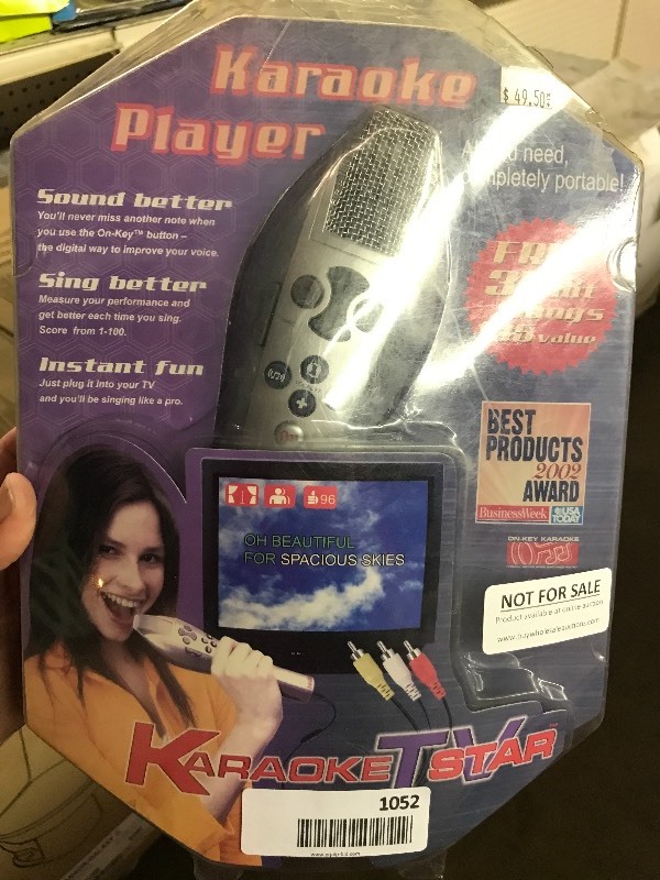 lot 1052 image: Karaoke Player Kit - New in box