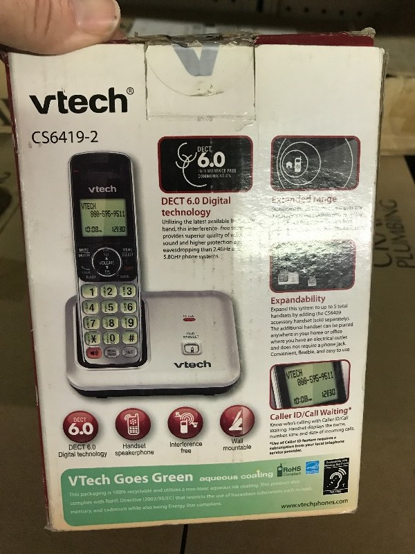 lot 1064 image: VTECH CS6419-2 Wireless Telephone