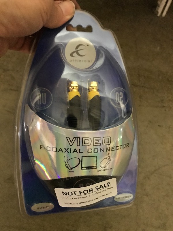 lot 1066 image: Coaxial Video Connectors New in Box