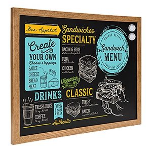 lot 52146 image: Amazon Basics Chalkboard, 17 x 23 Inches