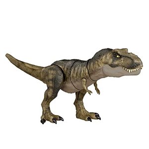 lot 52189 image: ��Jurassic World Dominion Dinosaur T Rex Toy, Thrash ��N Devour Tyrannosaurus Rex Action Figure with Sound and Motion��������