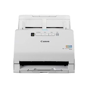 lot 52191 image: Canon imageFORMULA RS40 Photo and Document Scanner, with Auto Document Feeder  Windows and Mac  Scans Photos - Vibrant Color - USB Interface - 1200 DPI - High Speed - Easy Setup