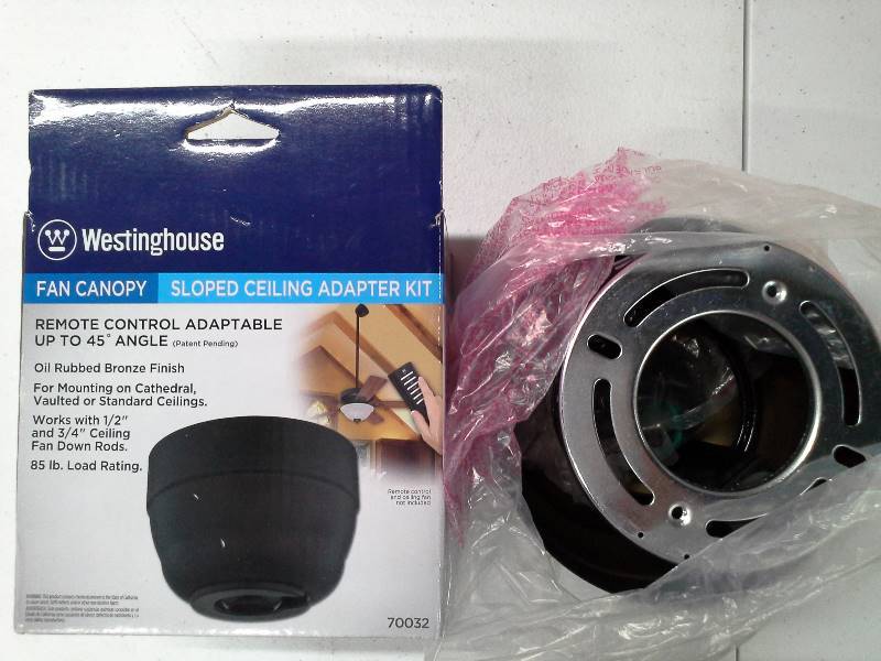 Westinghouse Fan Canopy Sloped Ceiling Adapter Kit Unique