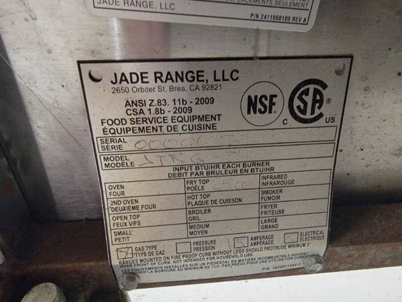 Jade JTRG-48G Rotating Tortilla Griddle