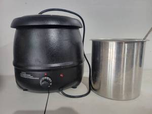 lot 12620 image: Hangzou Yindu Cooking Equipment AT51588 Soup Kettle Warmer