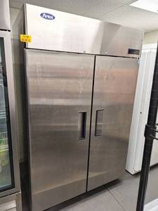 lot 6 image: 2021 Commercial Atosa MBF8005GR Top Mount Two-Door Reach-In Vertical Cooler
