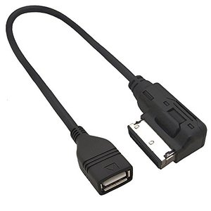 lot 46000129 image: CHELINK AMI MMI USB Cable for Audi Audio MP3 Music Interface Adapter Connect Music Storage Device with USB Connector for A-UDI V-W J-etta GTI GLI P-assat CC T-iguan T-ouareg EOS