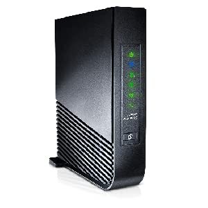 lot 46000140 image: Arris NVG448B xDSL Voice Gateway VDSL2, ADSL2 Gateway with 802.11ac Wi-Fi Frontier Formerly Verizon Fios Firmware Better Than G1100 Wireless-AC Wireless Gateway, Black