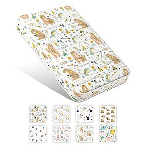 lot 46000234 image: Moonlight Family Noiseless 3 Pack n Play Mattress, 38x26 Portable Pack and Play Mattresses, Odorless & Steady Playard Mattress fits ONLY Playpens (28.5  39.5), Bear