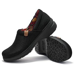 lot 46000241 image: Womens Work Shoes Nurses Non Slip - Healthcare and Nursing Shoes, All-Day Comfort, Fashion Sneakers Waterproof and Oil-Proof Walking Mary Jane Clogs Medical Breathable Shoes