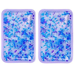 lot 46000247 image: Hot and Cold Gel Bead Ice Pack (2-Pack) by FOMI Care  Lavender Scented  Reusable Cold Wrap, Cold Compress & Heating Pad  Freezable, Microwavable  Fabric Backing (7.5�� x 4.5��)