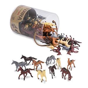 lot 46000268 image: Terra by Battat �� Horses 50 pcs �� Assorted Miniature Horse Toys For Kids 3