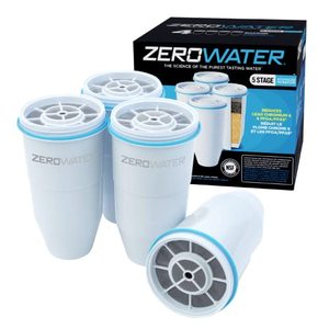 lot 46000273 image: ZeroWater Official Replacement Filter - 5-Stage Filter Replacement 0 TDS for Improved Tap Water Taste - NSF Certified to Reduce Lead, Chromium, and PFOAPFOS, 2-Pack