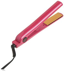 lot 46000483 image: CHI Tourmaline Ceramic Hair Straightening Flat Iron  1 Plates  Pure Pink  Professional Salon Model Hair Straightener