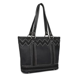 lot 46000152 image: Montana West Western Purses and Handbags for Women Shoulder Satchel Bags Purse with Wallet MW1101G-8317BK
