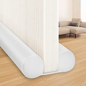 lot 46000159 image: MAXTID Under Door Draft Stopper 36 Weather Stripping Noise Blocker Cold Air Breeze Blocker Large Door Sweeps