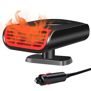 lot 46000349 image: Car Heater - Portable Car Heater, 12V Car Heater That Plugs IInto Cigarette Lighter, Car Heater Windshield Defroster Demister, Auto Defogger 360° Rotatable Heater
