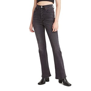 lot 46000431 image: Levis Womens Ribcage Bootcut Jeans, Cut And Dry-Black, 32