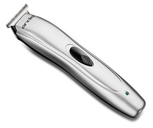 lot 46000355 image: Andis Men 22725 VersaTrim CordedCordless Hair & Beard Trimmer Kit - Carbon Steel T-Blade for Close Cutting with Rechargeable Powerful Lithium-Ion Battery �� Set of 13-Pieces, Silver