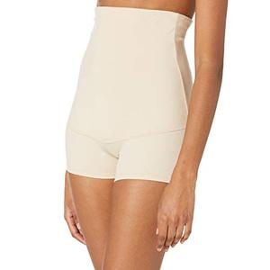 lot 46000368 image: Maidenform Womens Minimizing Hi-Waist Fajas Shapewear FL2107, Beige, X-Large
