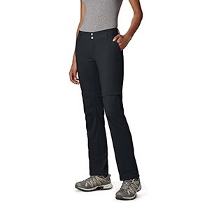 lot 46000560 image: Columbia Womens Saturday Trail II Convertible Pant, Water & Stain Resistant, 8 Long, Black
