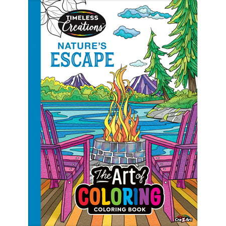 Cra-Z-Art Timeless Creations Adult Coloring Book, Dreams Take
