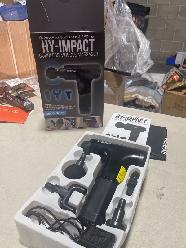 HY Impact Cordless Muscle Massager