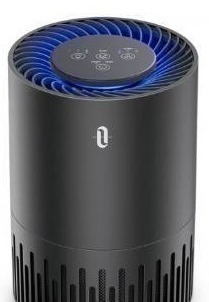 lot 8775 image: TaoTronics Air Purifier with True HEPA, Desktop Air Cleaner Perfect for Home, Bedroom, Smoke, Odor, and Dust TT-AP001