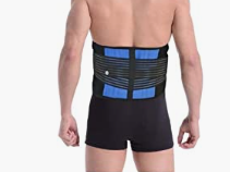 lot 20757 image: Lower Back Support Belt Lumbar Brace Unisex