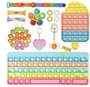 lot 20783 image: 38 pc Fidget toy set