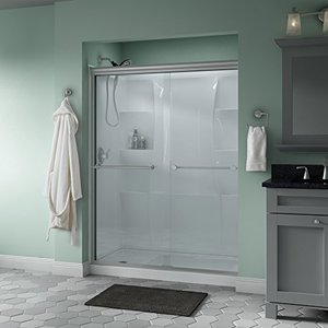 lot 2026 image: HANDLE FOR Delta Shower Doors SD3172301 Trinsic Semi-Frameless Traditional Sliding Shower Door 60in.x70in