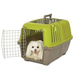 lot 2058 image: Midwest Spree Travel Pet Carrier, Dog Carrier Features Easy Assembly and Not The Tedious Nut & Bolt Assembly of Competitors, Ideal for Small Dogs & Cats