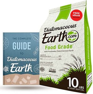 lot 2154 image: DiatomaceousEarth 10 LBS Food Grade Diatomaceous Earth - 100% Organic All Natural Diamateous Powder - Diametaceous for humans is Safe Around Children