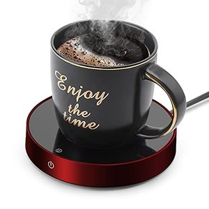 lot 2164 image: Suewow Coffee Mug Warmer and Office Warmer,Mug Warmer for Desk,Beverage Warmer, Electric Beverage Warmer with 3 Temperature Settings, Coffee Warmer for Tea,Water,Cocoa,Milk or Soup, (Up to 16575)