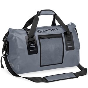 lot 2232 image: Earth Pak Waterproof Duffel Bag - Perfect for Any Kind of Travel, Lightweight, 50L  70L  90L  120L Sizes - Large Storage Space, Durable Straps and Handles, Heavy Duty Material to Keep Your Gear Dry
