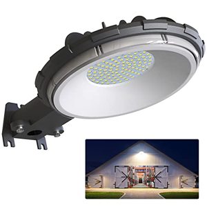 lot 2301 image: deerdance LED Barn Light, Dusk to Dawn Outdoor Lighting with 80W 10000LM 5000K Daylight, IP65 Waterproof Area Street Light for Farmhouse Barns Garage Yard Warehouse Outdoor Security Lighting