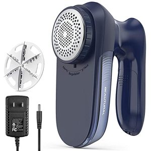 lot 2320 image: BEAUTURAL Sweater Fabric Shaver Home-Edition, Powerful & Efficient Lint Remover for Clothes and Furniture, AC Adapter or Battery Powered Pill Fuzz Remover, Special for Your Family