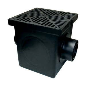 lot 1157 image: 1200BKITRTL Double Outlet Catch Basin Kit 12-In. x 12-In. - Quantity 4