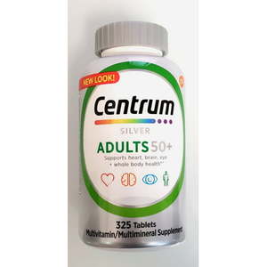lot 1214 image: Centrum Silver Adults 50 325 Tablets