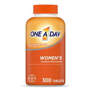 lot 1254 image: One A Day Women s Complete Multivitamin (300 Count)